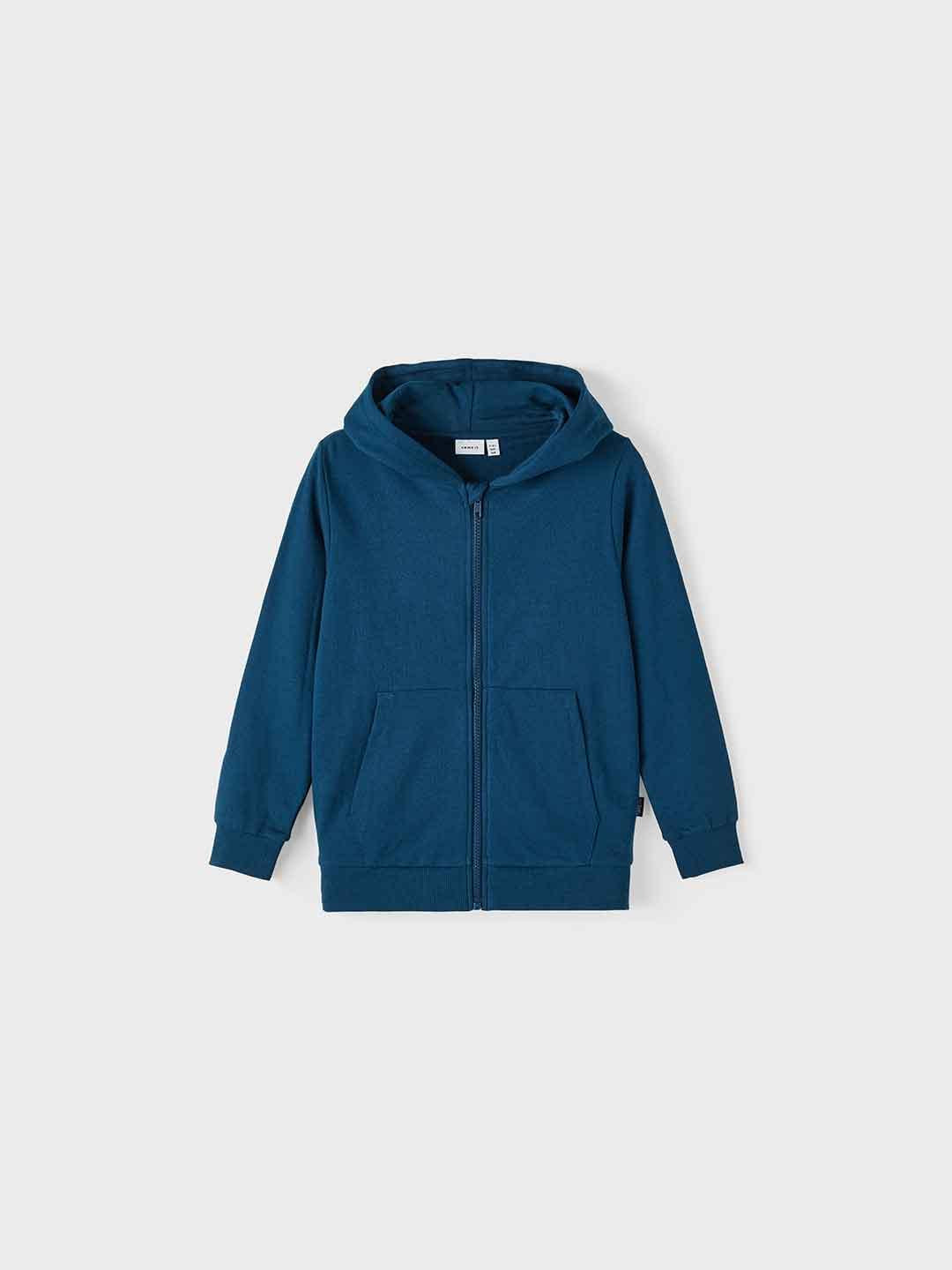 Name It felpa kids blu con zip e cappuccio 13197665 BLU NAME IT 