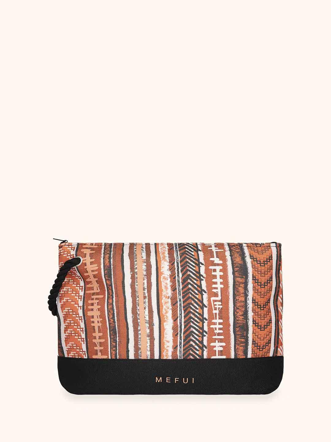 Me Fui pochette arancio a fantasia MA26-SW0005X24 ARANCIO ME FUI 