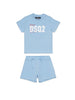 Dsquared 2 coordinato kids celeste