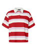 Pieces t-shirt panna a righe
