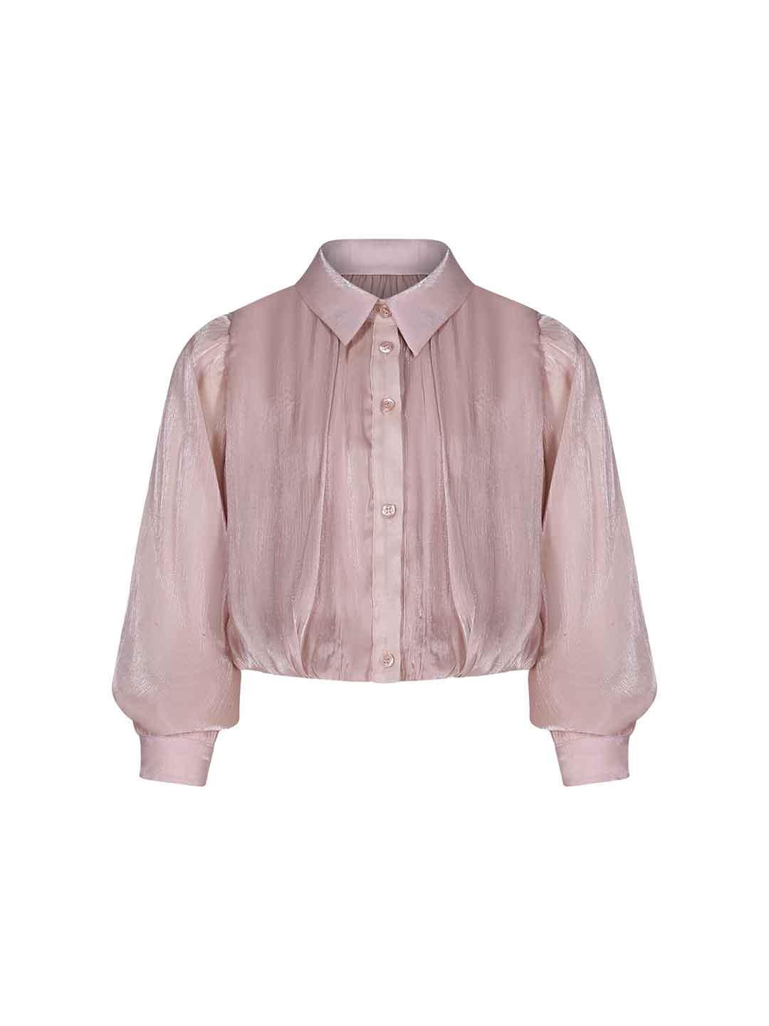 Fun & Fun camicia kids rosa crop 8-18 anni FCJSH03249 ROSA FUN & FUN 