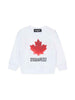 Dsquared 2 felpa kids bianco