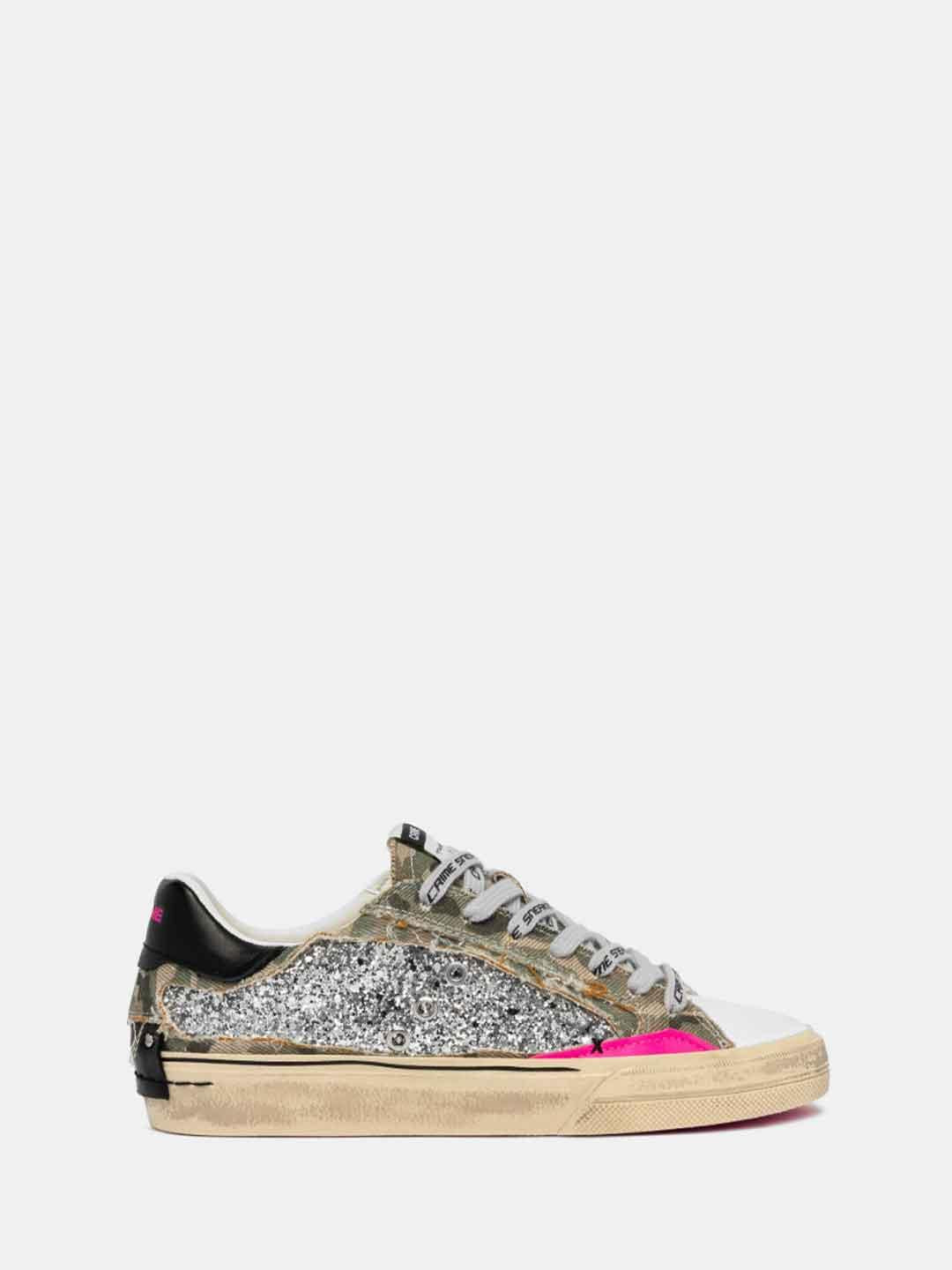 Crime Decostructed sneakers verde militare 29073 VERDE MILITARE CRIME 