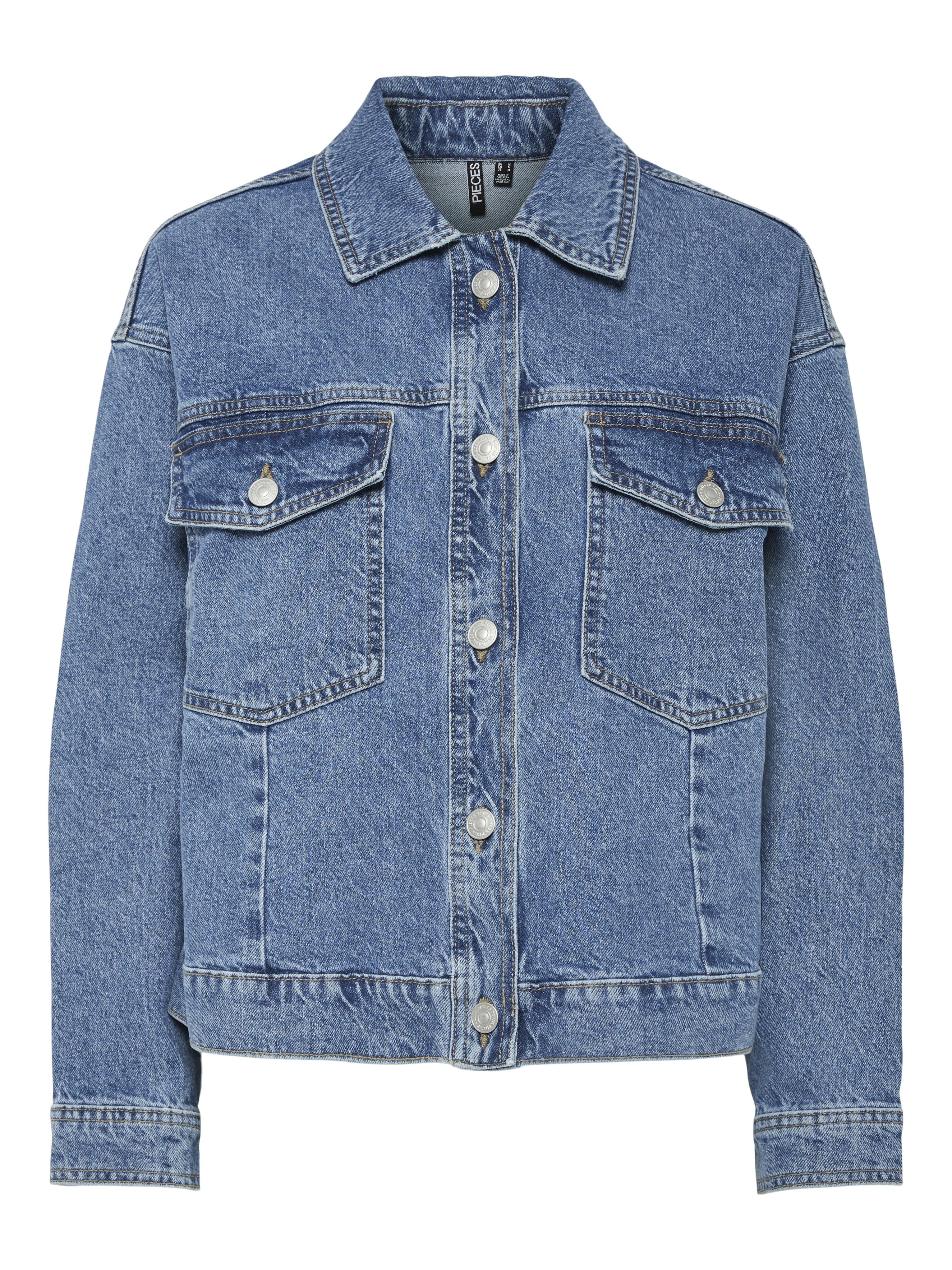 Pieces giubbino in jeans 17154493 JEANS PIECES 