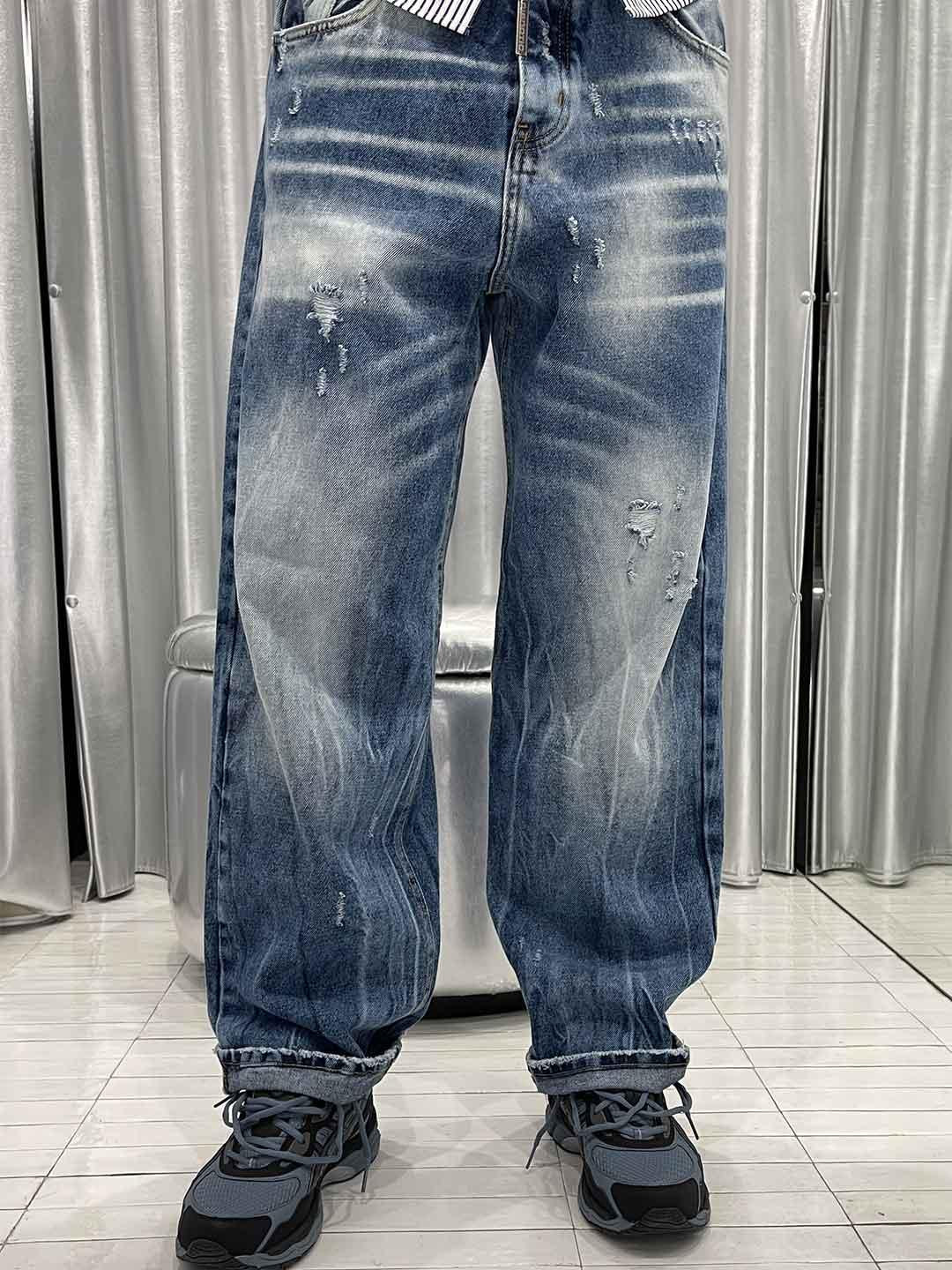 Cianotic Marbie jeans baggy SUPER BAGGY MARBIE JEANS CIANOTIC 