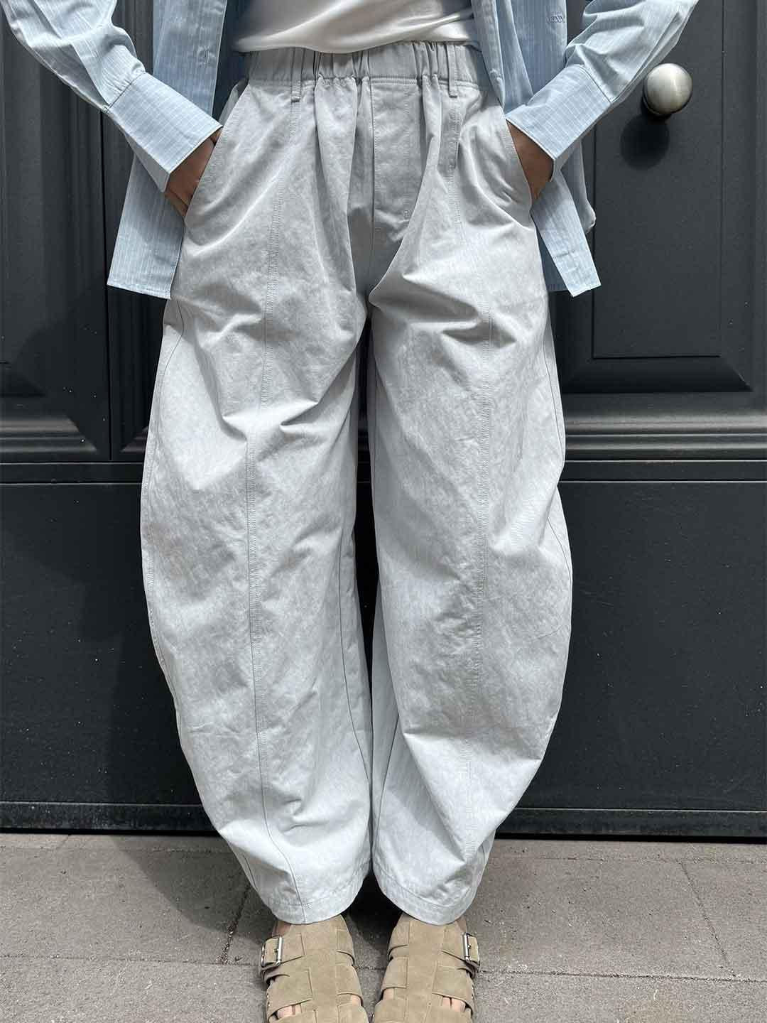 Eleh pantalone celeste in cotone SS260310 CELESTE ELEH 