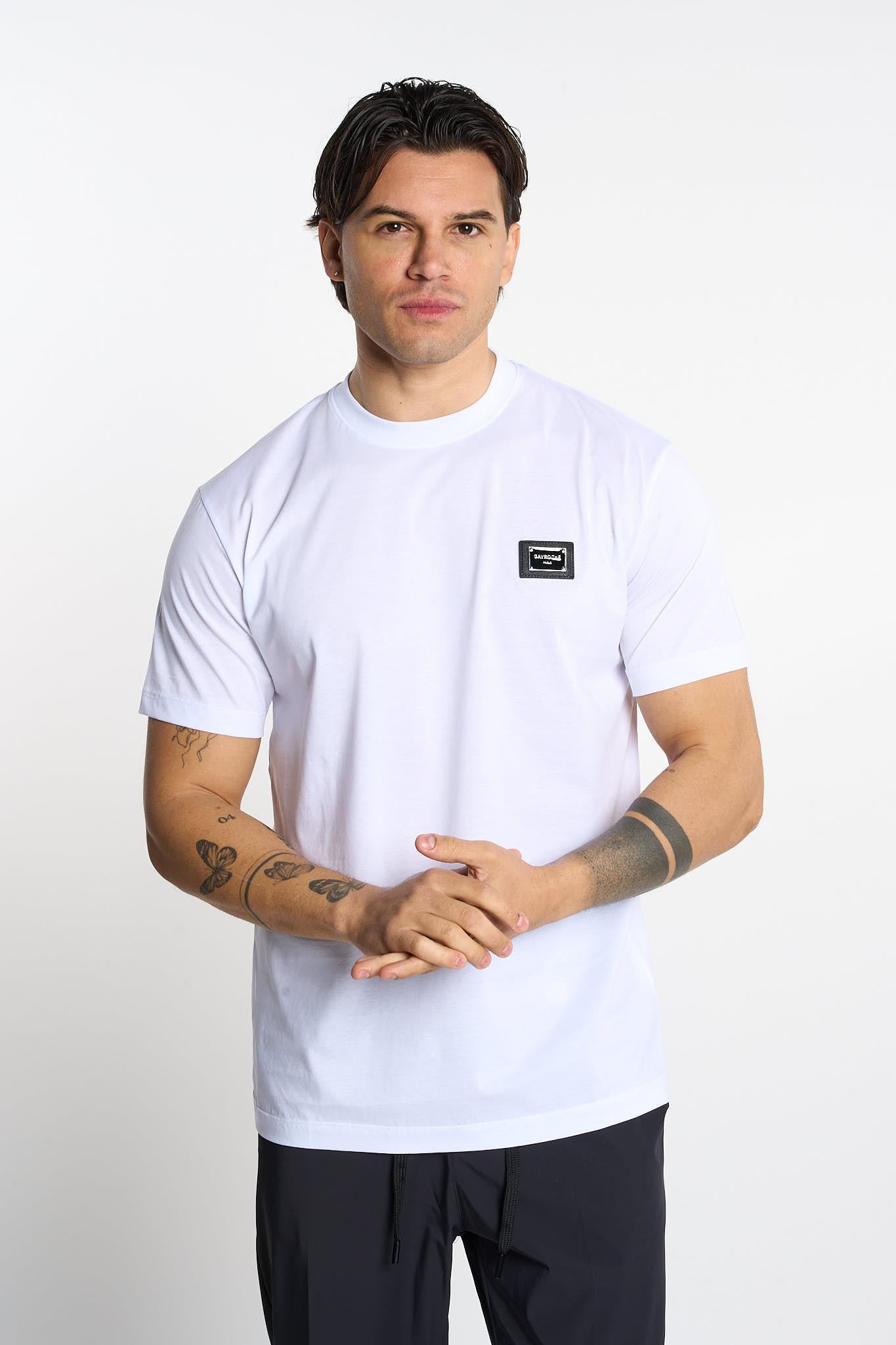 Gavroche t-shirt bianco U2059 BIANCO GAVROCHE 