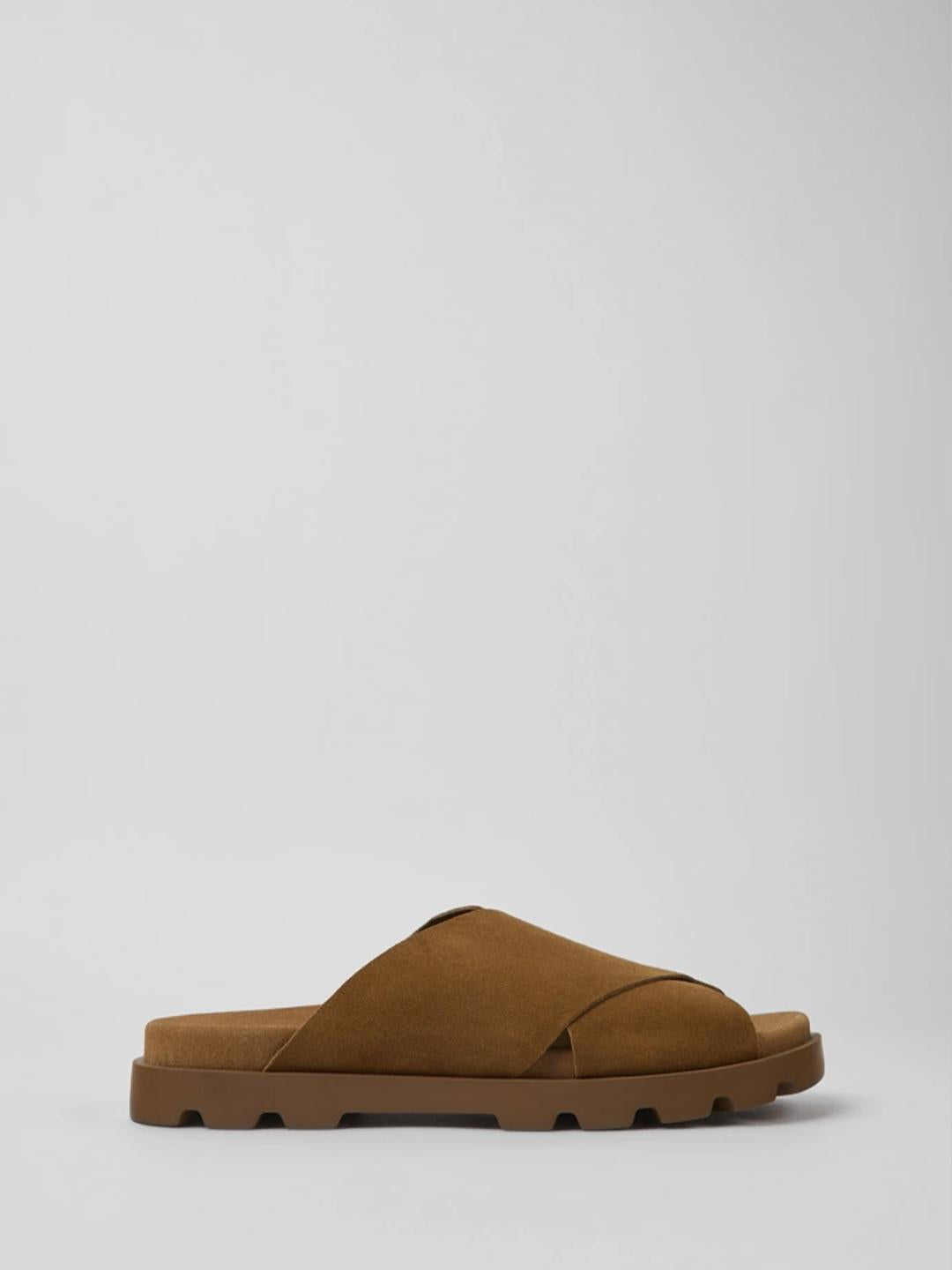 Camper sandali Brutus in nabuk marrone K100775-012 MARRONE CAMPER 