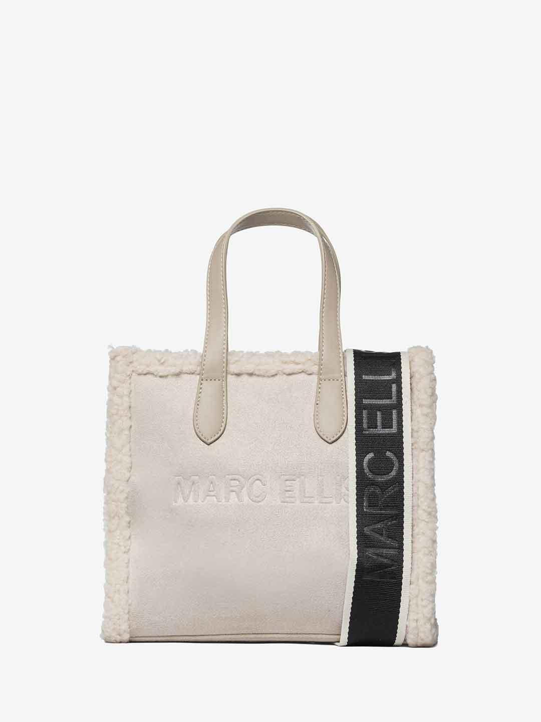 Marc Ellis Buby Suede M borsa beige BUBY SUEDE M BEIGE MARC ELLIS 