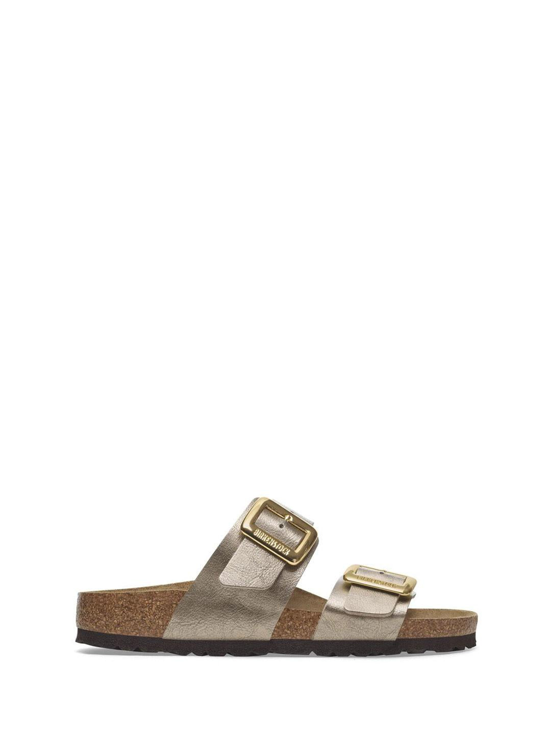 Birkenstock Sydney Cushion Buckle sandali bronzo 1029372 BRONZO BIRKENSTOCK 