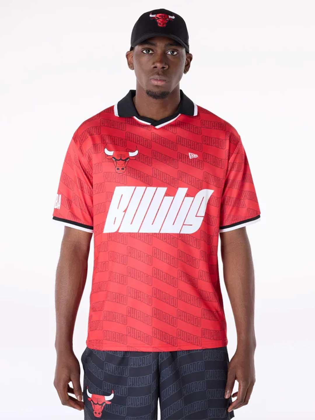 New Era t-shirt rosso Chicago Bulls 60596424 ROSSO NEW ERA 