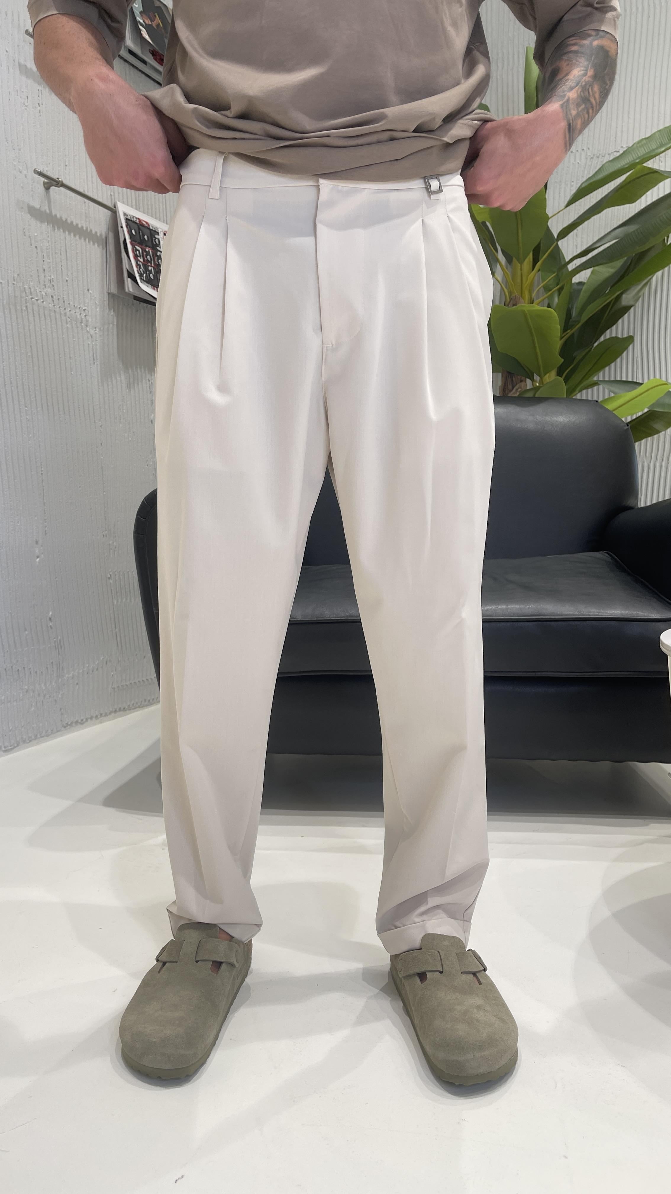 Pret A Porter pantaloni panna 40020 PANNA PRET A PORTER 