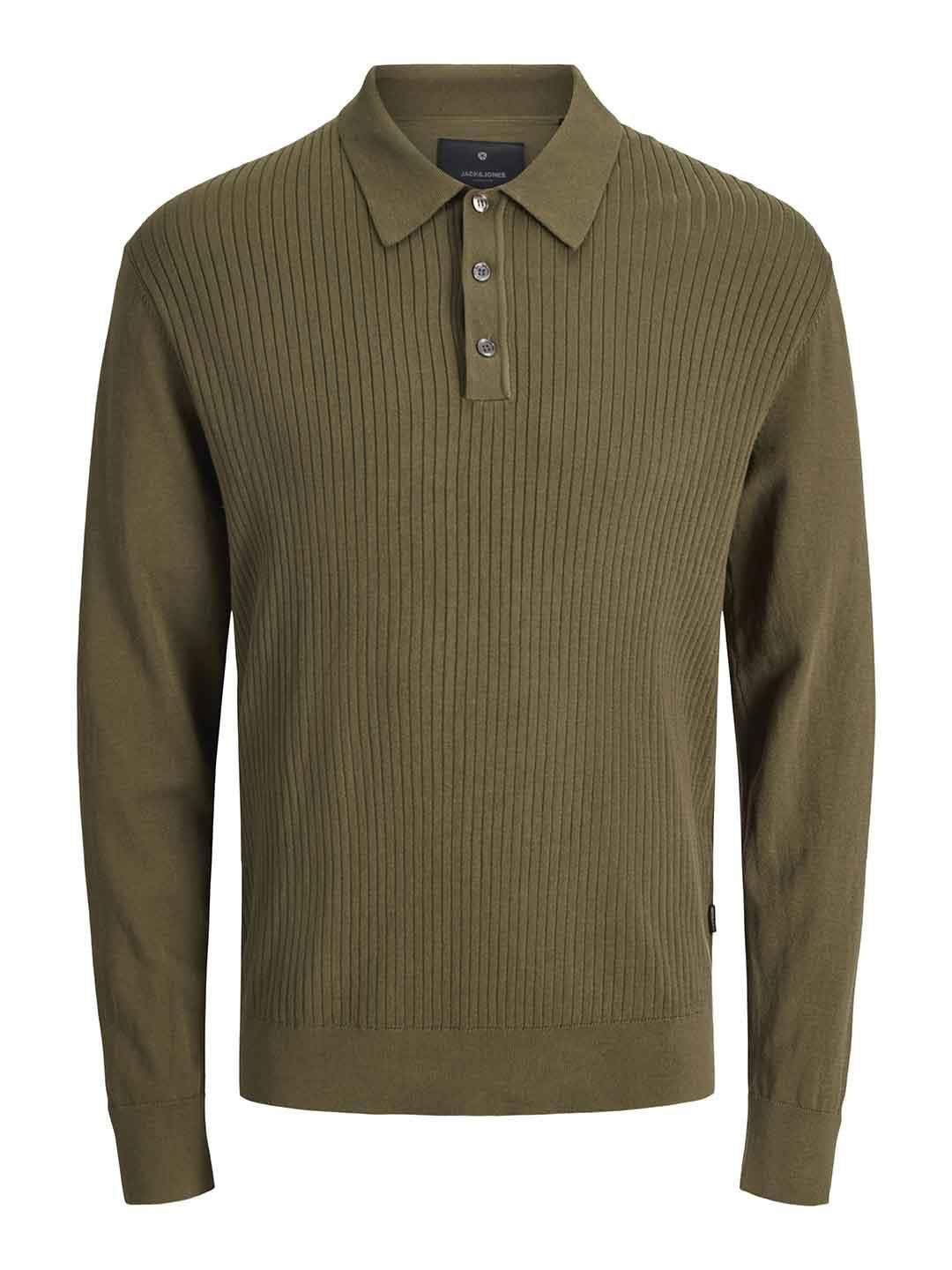 Jack & Jones polo verde 12283290 VERDE JACK & JONES 