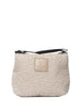 Marc Ellis Buby Curl Clutch pochette beige