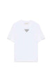 Yes London t-shirt kids bianco con patch logato