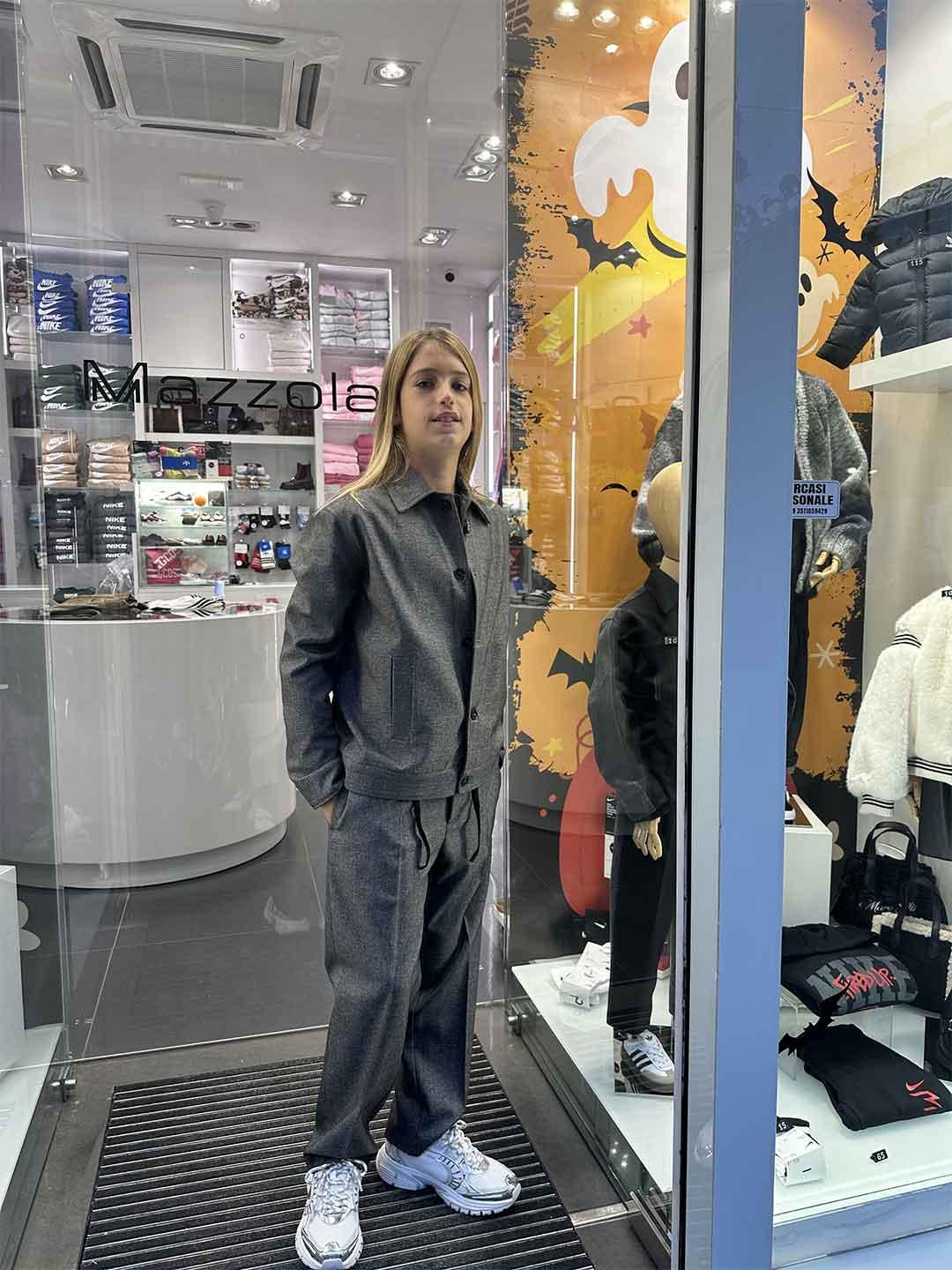 I'm Brian pantalone kids grigio PA3496J GRIGIO I'M BRIAN 