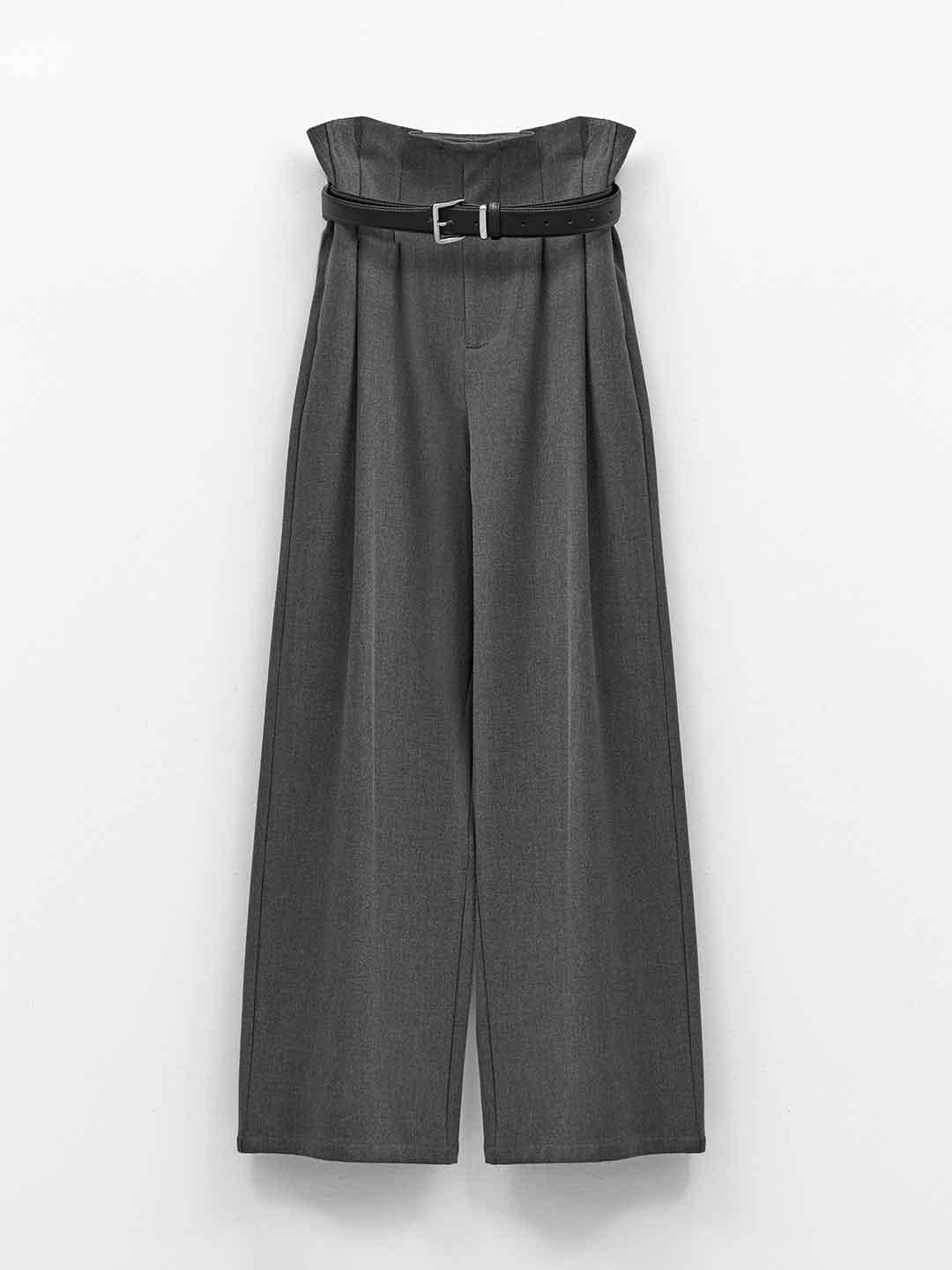 Eleh pantalone antracite con cintura 070 ANTRACITE ELEH 