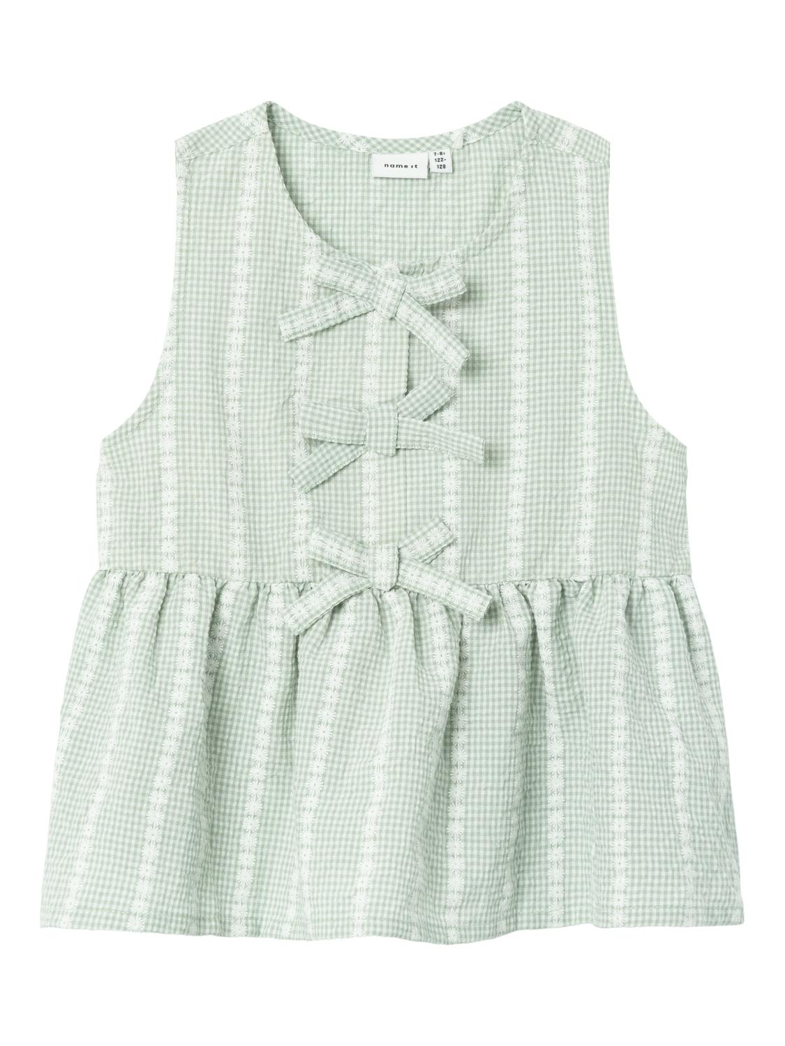 Name It maglia kids verde con margherite 13229395 VERDE NAME IT 