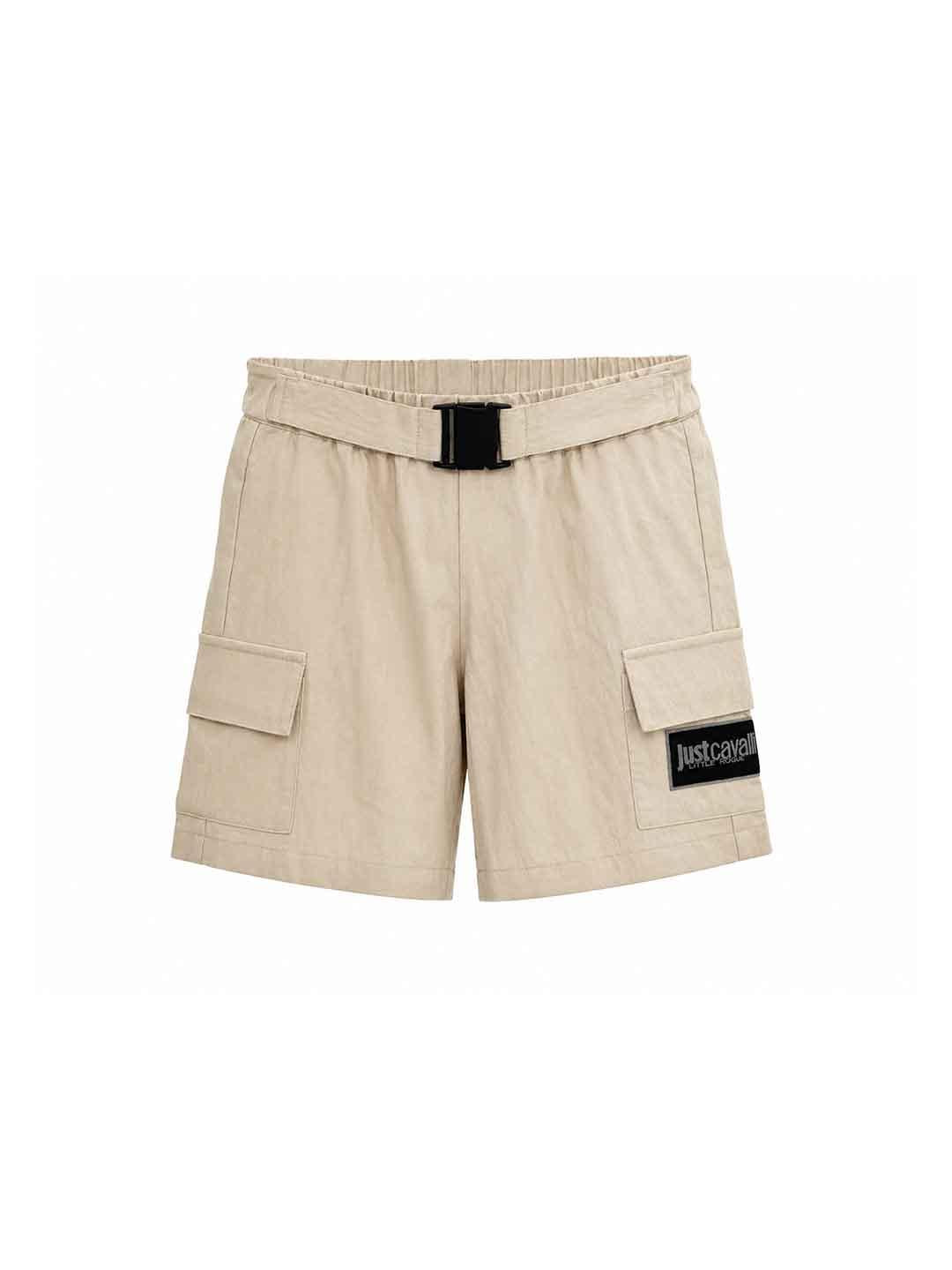 Just Cavalli bermuda kids beige cargo 2-6 anni 26095 BEIGE JUST CAVALLI 