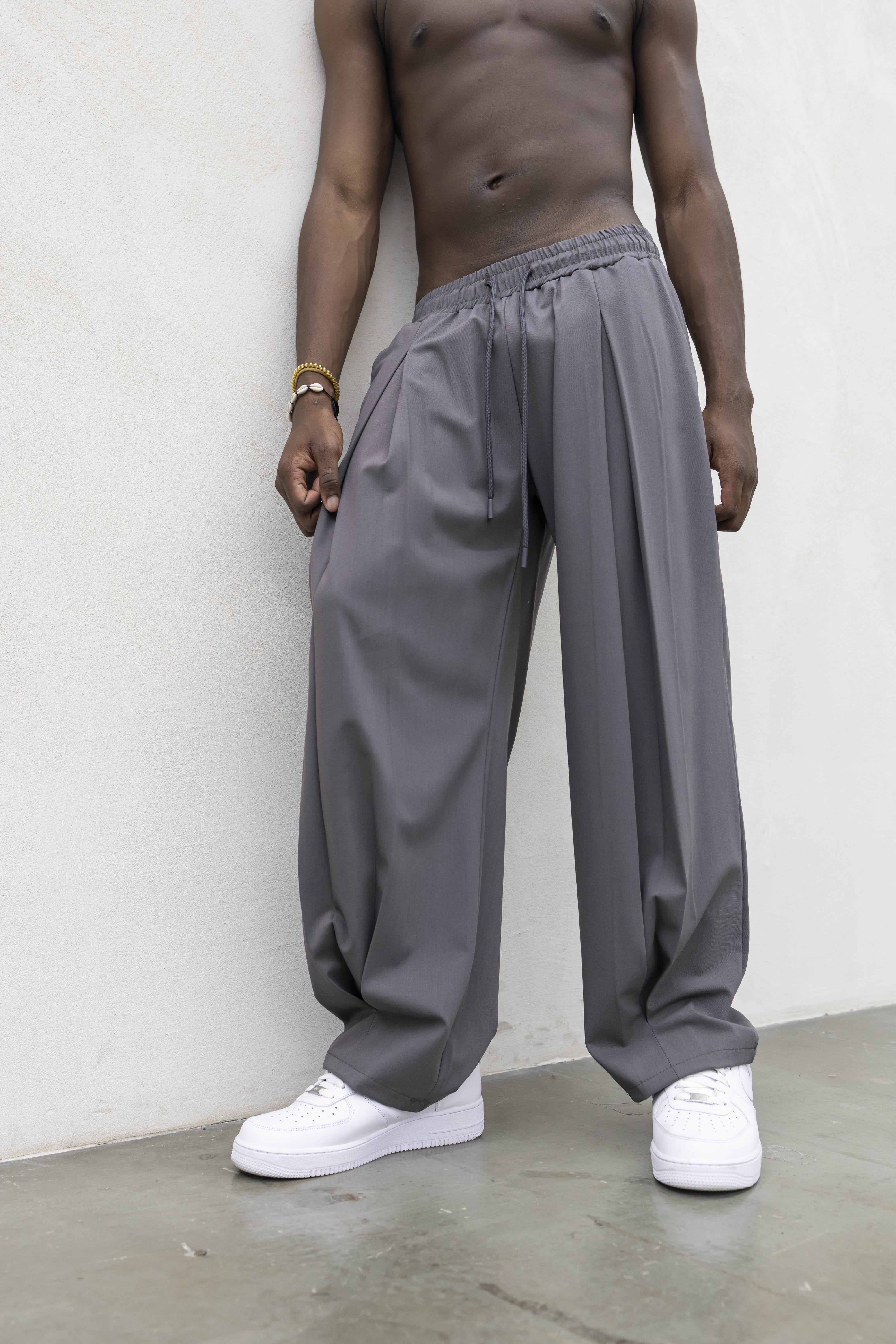 Tokyo pantaloni grigio con deep pences TKO004 GRIGIO TOKYO 
