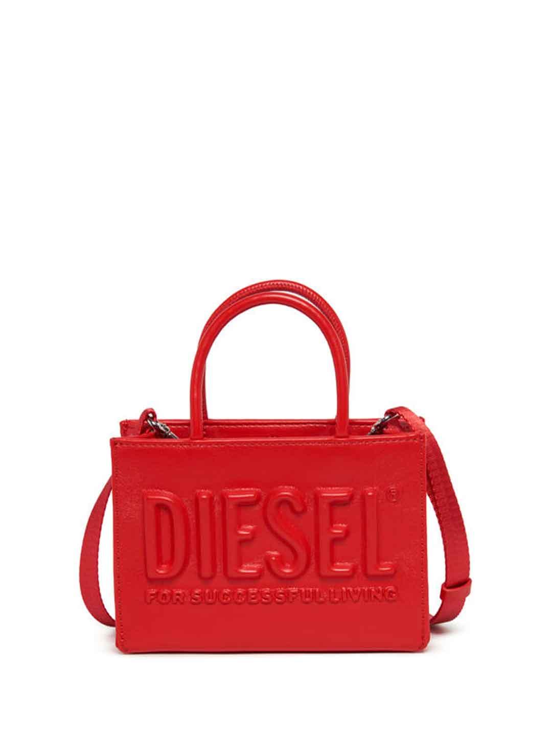 Diesel 3D borsa rossa mini J0529 P8073 ROSSO DIESEL 