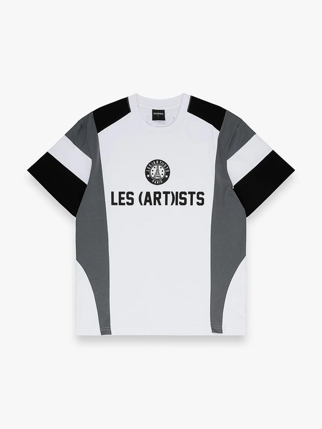 Les Artists t-shirt bianco soccer TS650 BIANCO LES ARTISTS 