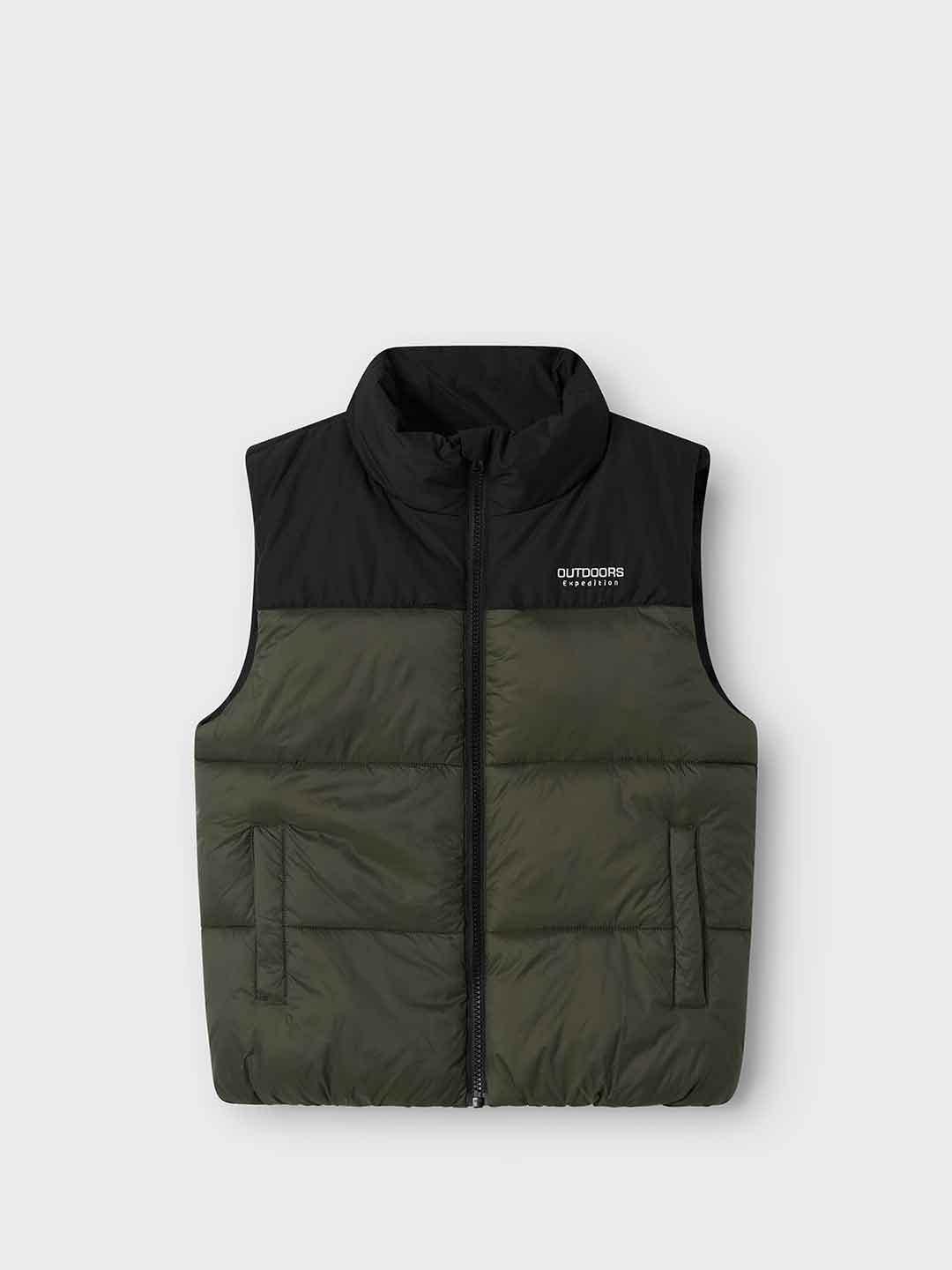 Name It giubbino kids verde e nero smanicato 13241677 VERDE NAME IT 