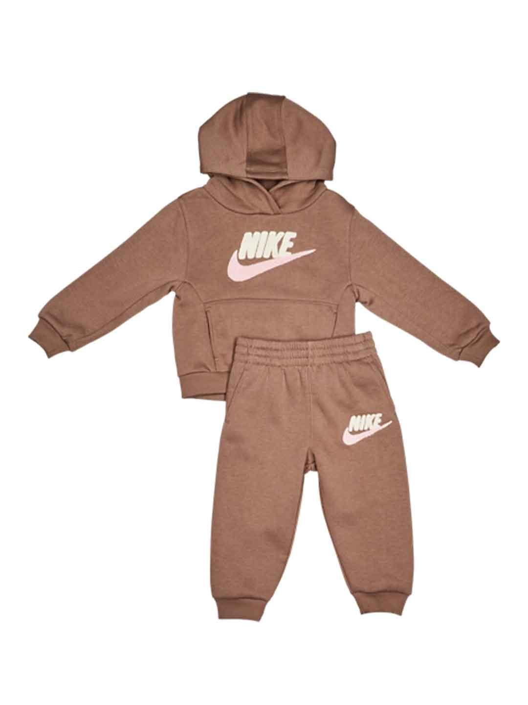 Nike coordinato kids marrone 66N599-J1C MARRONE NIKE 