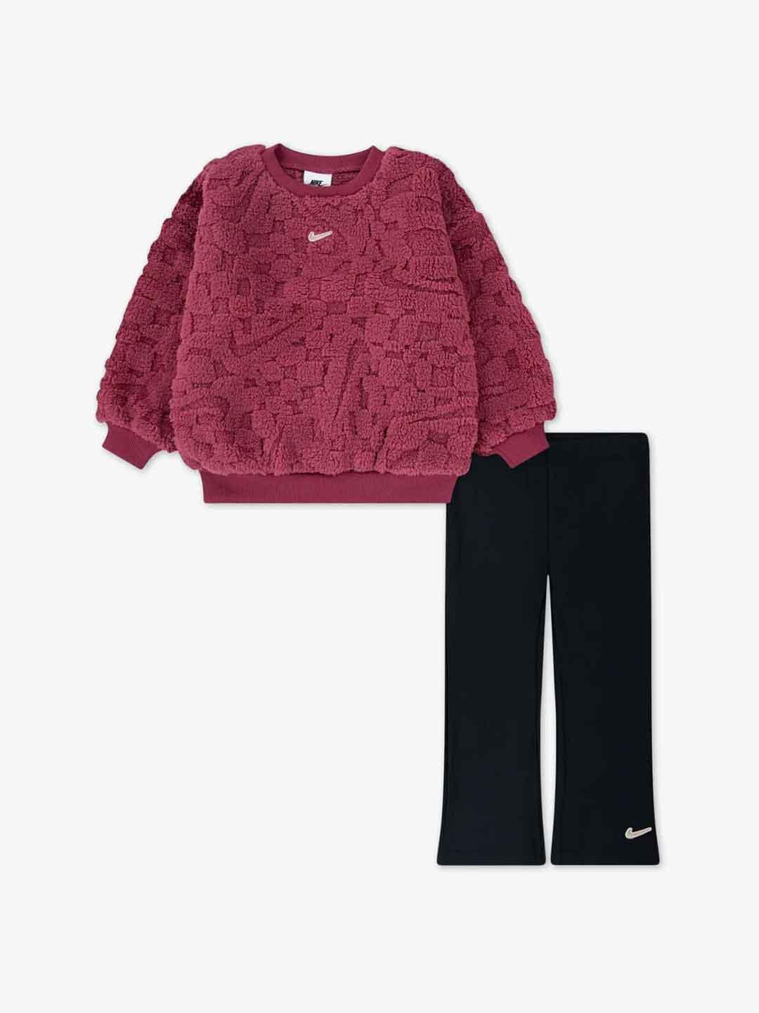 Nike coordinato kids fucsia con leggings 36N457-JAG FUCSIA NIKE 