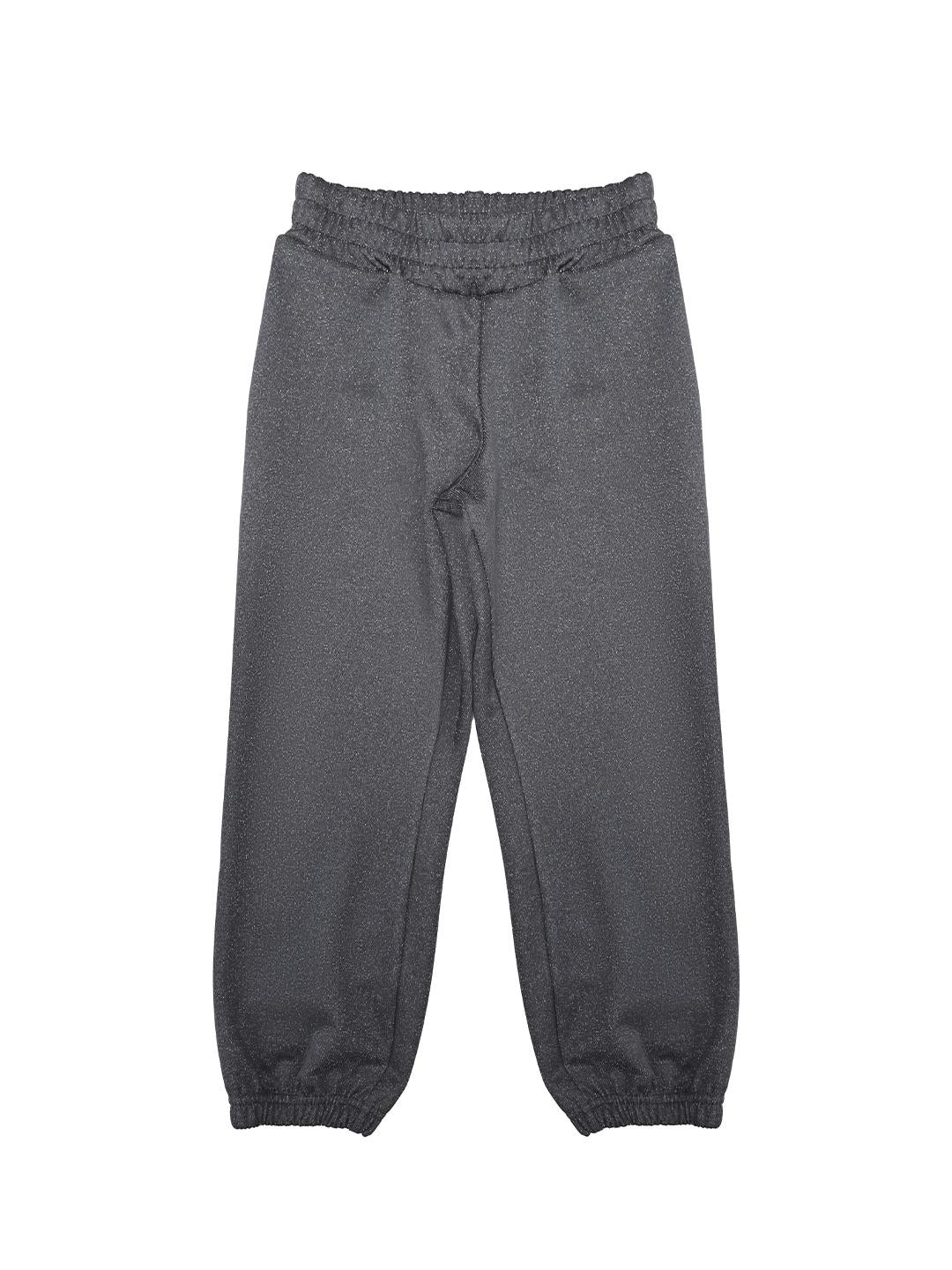 Vicolo pantaloni kids grigio con orlo elasticizzato 3141P00104 GRIGIO VICOLO 
