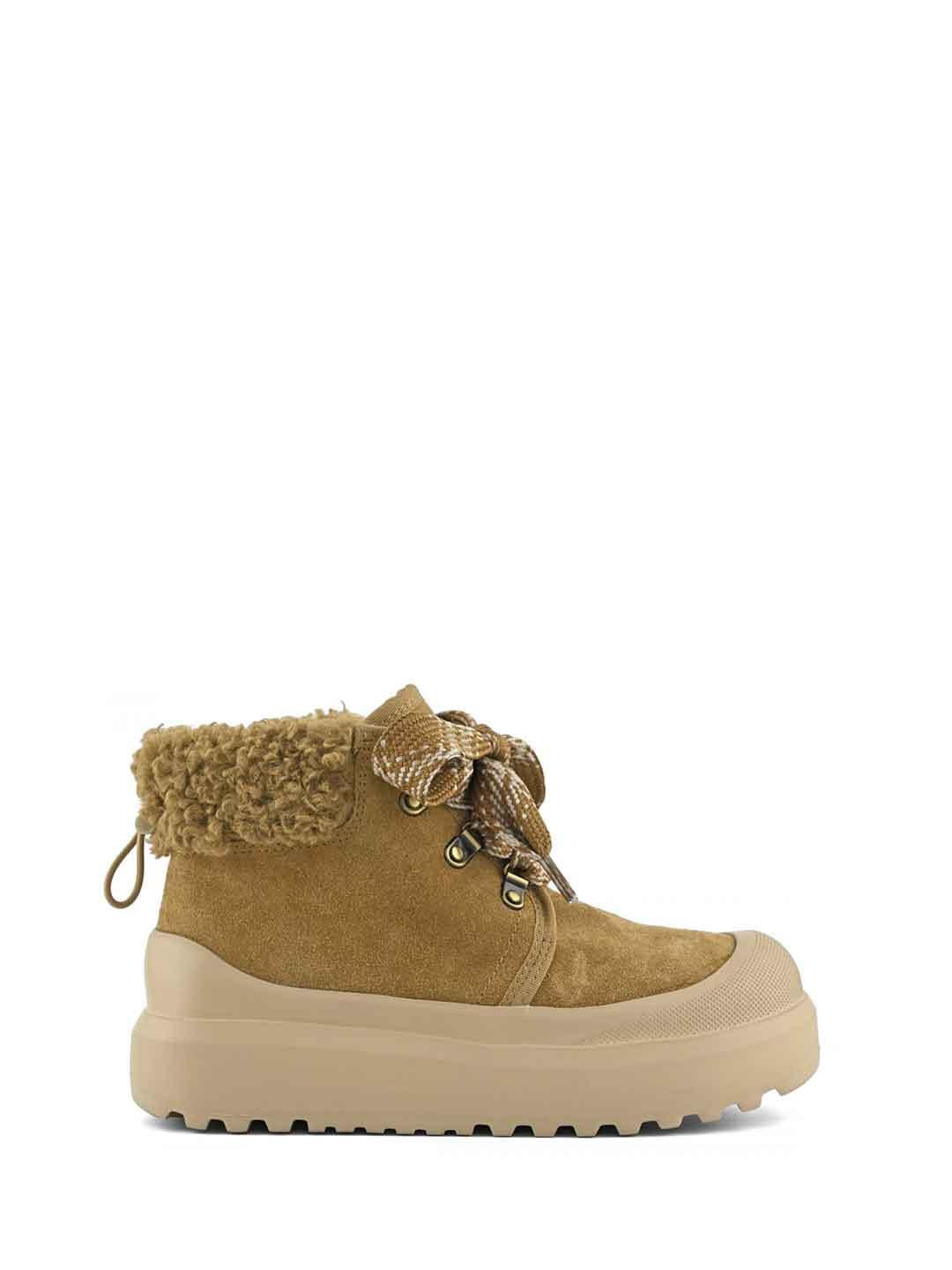 Colors Of California sneakers marrone tab in teddy HOODY02 MARRONE COLORS OF CALIFORNIA 