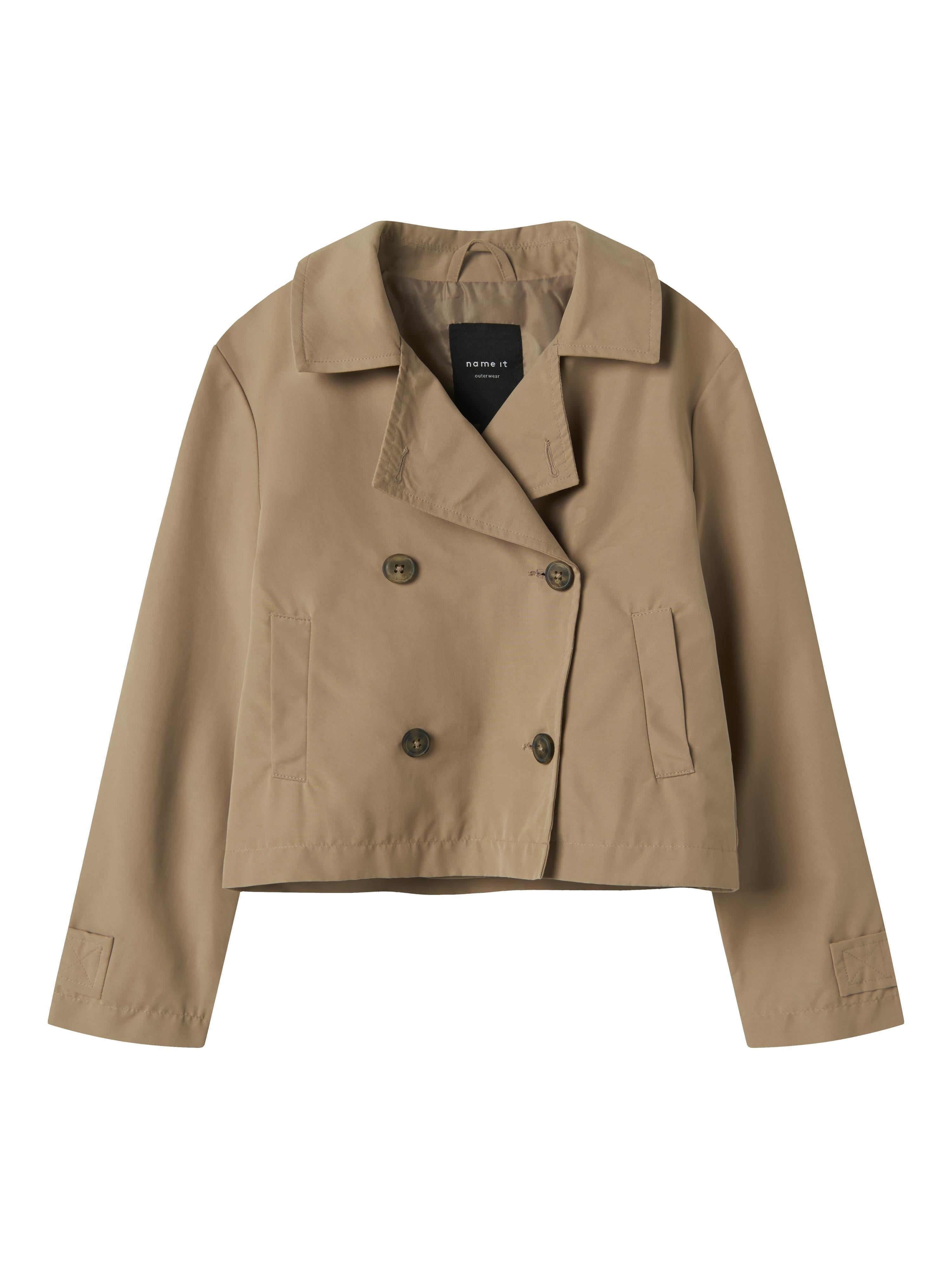 Name It trench kids beige corto 13237554 BEIGE NAME IT 