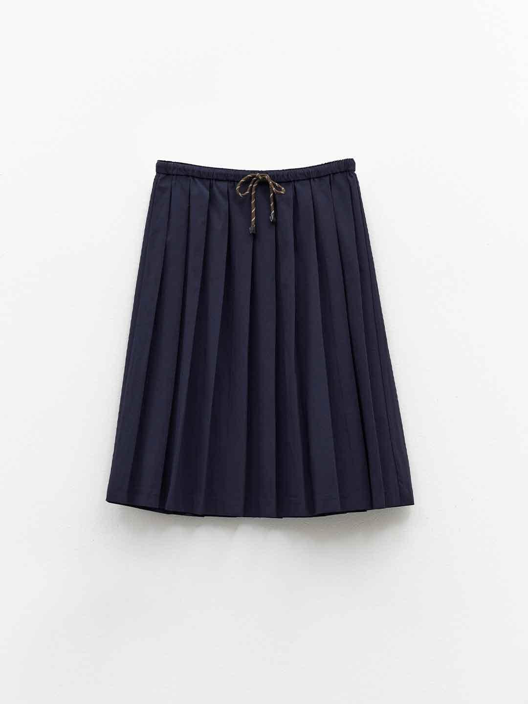 Eleh gonna blu con plissè 0272 BLU ELEH 