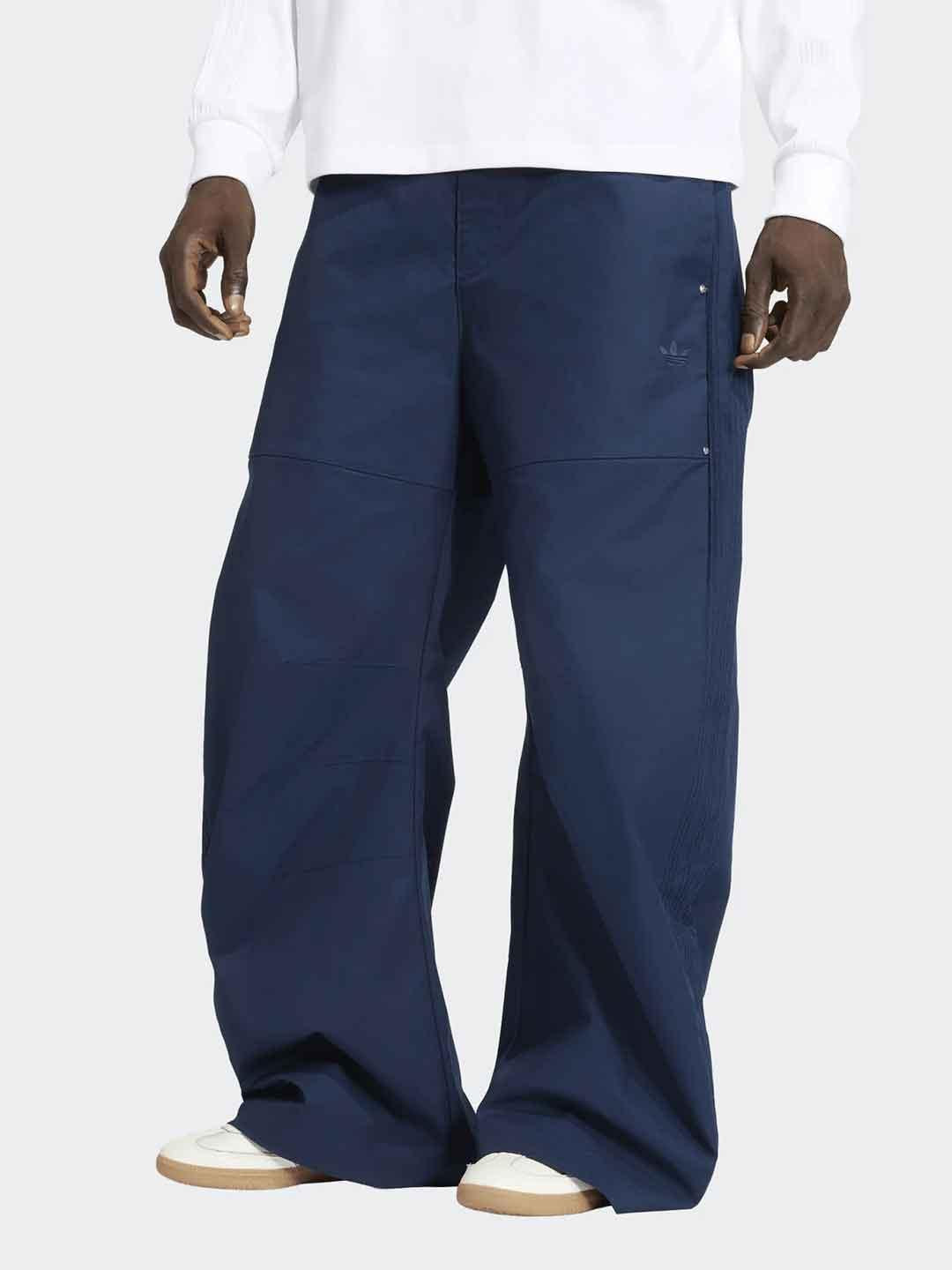 Adidas Essentials Wide pantalone blu KD0585 BLU ADIDAS 