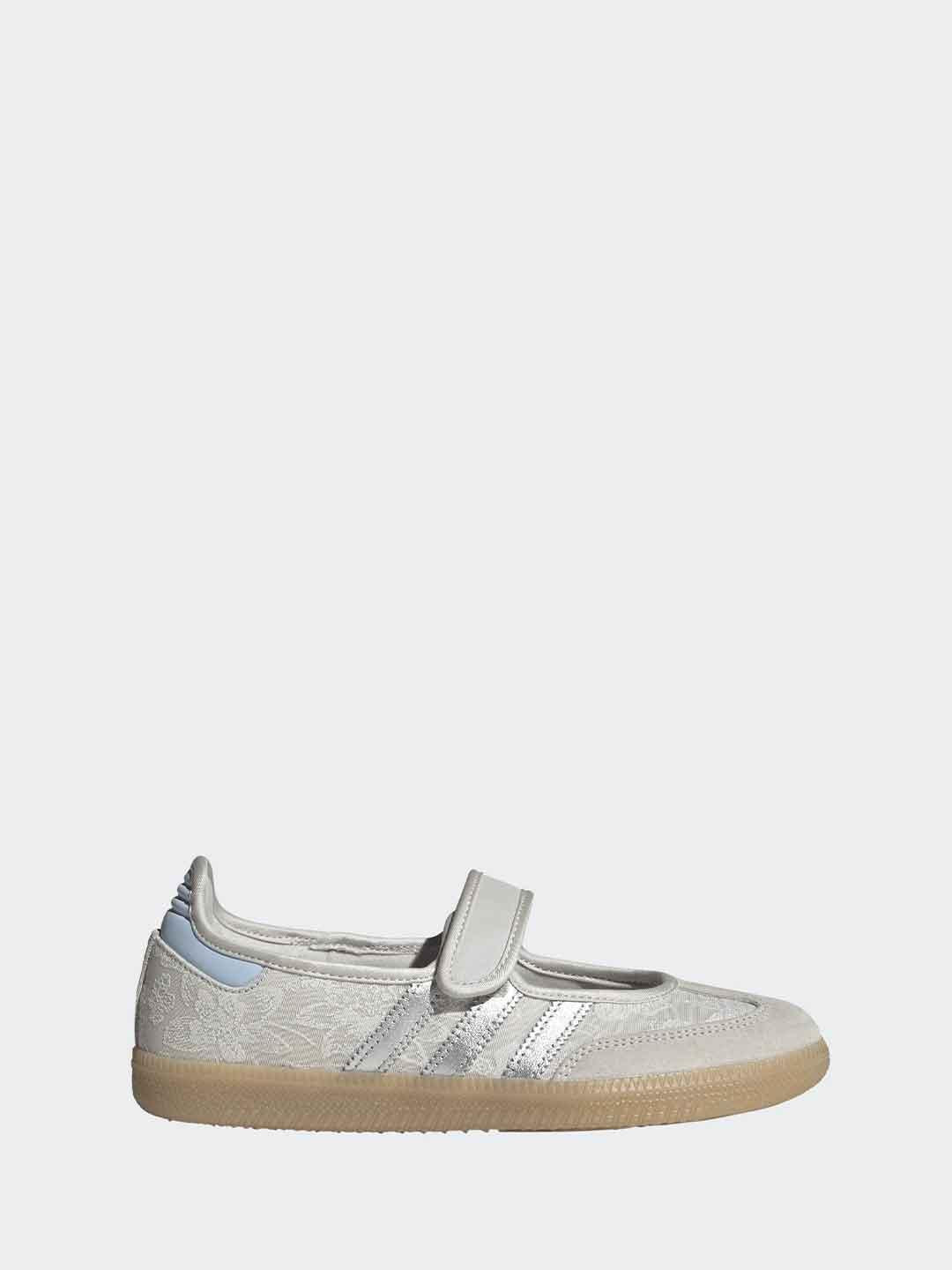 Adidas Samba Jane W sneakers beige con ricamo IH6978 BEIGE ADIDAS 