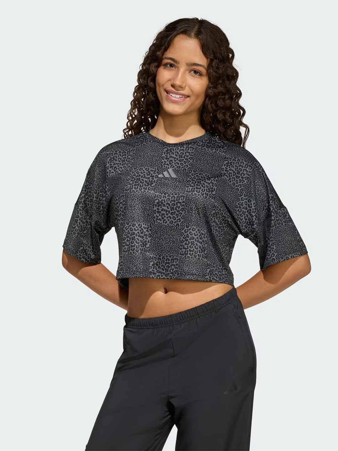 Adidas t-shirt kids maculato nero KB6925 MACULATO ADIDAS 