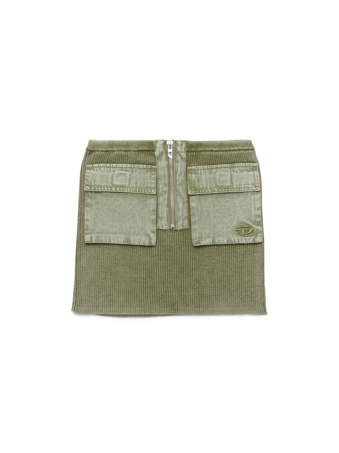Diesel Gameryn gonna verde a coste corta J02686 KYA0D VERDE DIESEL 