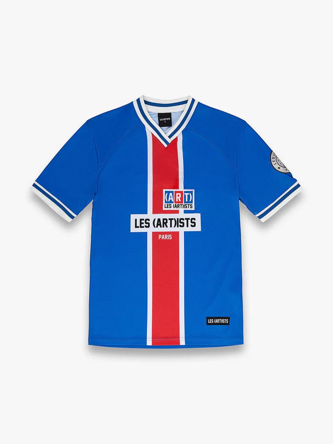 Les Artistis t-shirt blu soccer TS655 BLU LES ARTISTS 