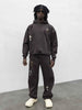 Tokyo coordinato marrone con croci