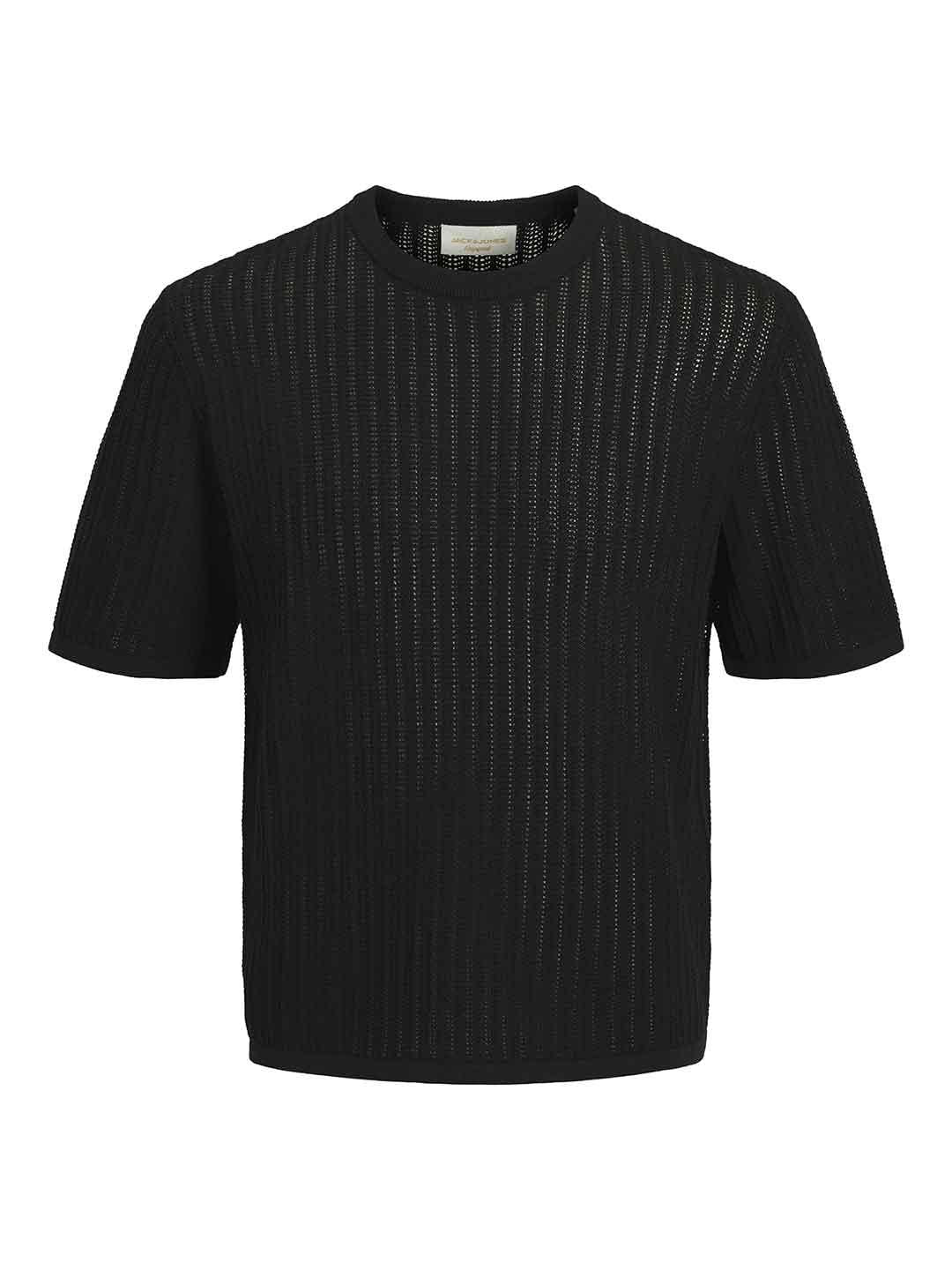 Jack & Jones t-shirt nero 12293456 NERO JACK & JONES 