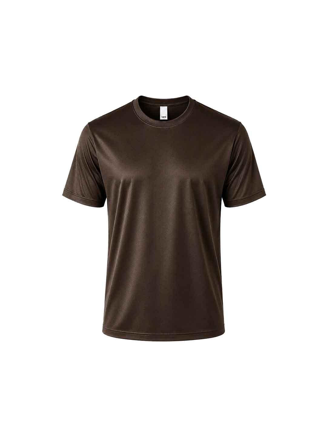 Tokyo t-shirt marrone girocollo TKO025 MARRONE TOKYO 