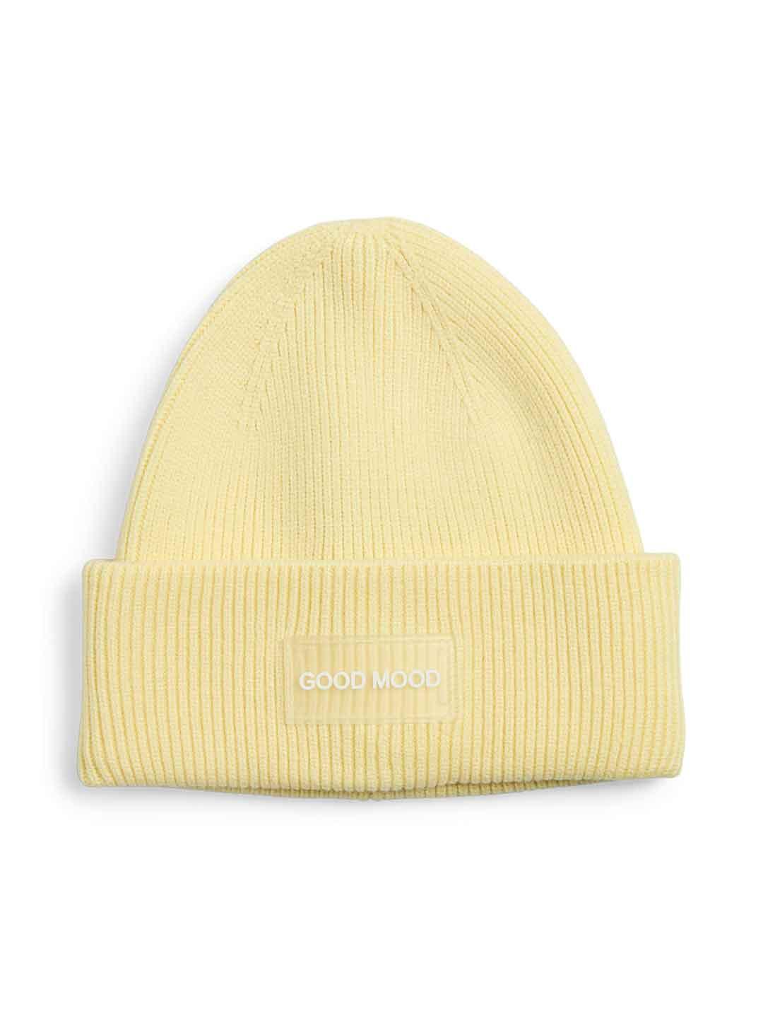 Pieces cappello giallo Good Mood 17152235 GIALLO PIECES 