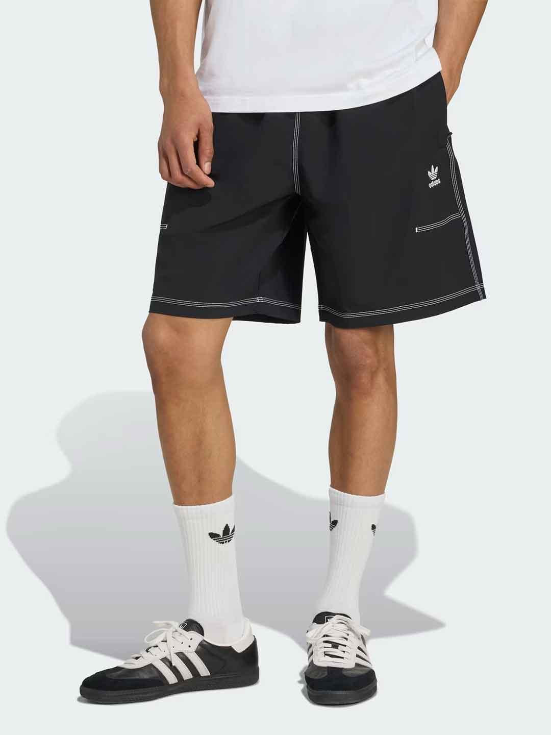 Adidas Essentials bermuda nero KA8539 NERO ADIDAS 