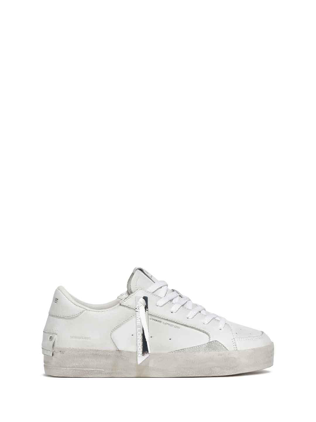 Crime Sk8 Deluxe sneakers bianco 16103 BIANCO CRIME 