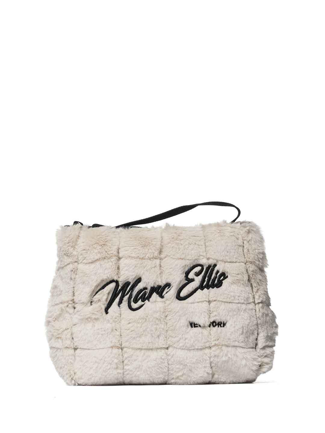 Marc Ellis Buby Hair Clutch pochette panna BUBY HAIR CLUTCH PANNA MARC ELLIS 