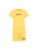 Just Cavalli coordinato kids giallo con logo nero 2-6 anni<BR/>