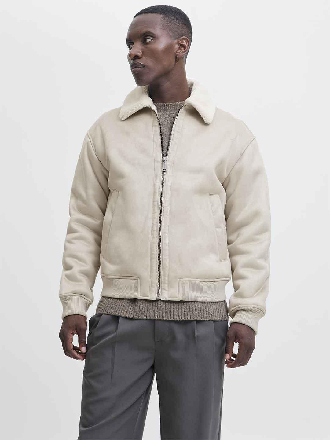 Jack & Jones montone panna 12282444 PANNA JACK & JONES 