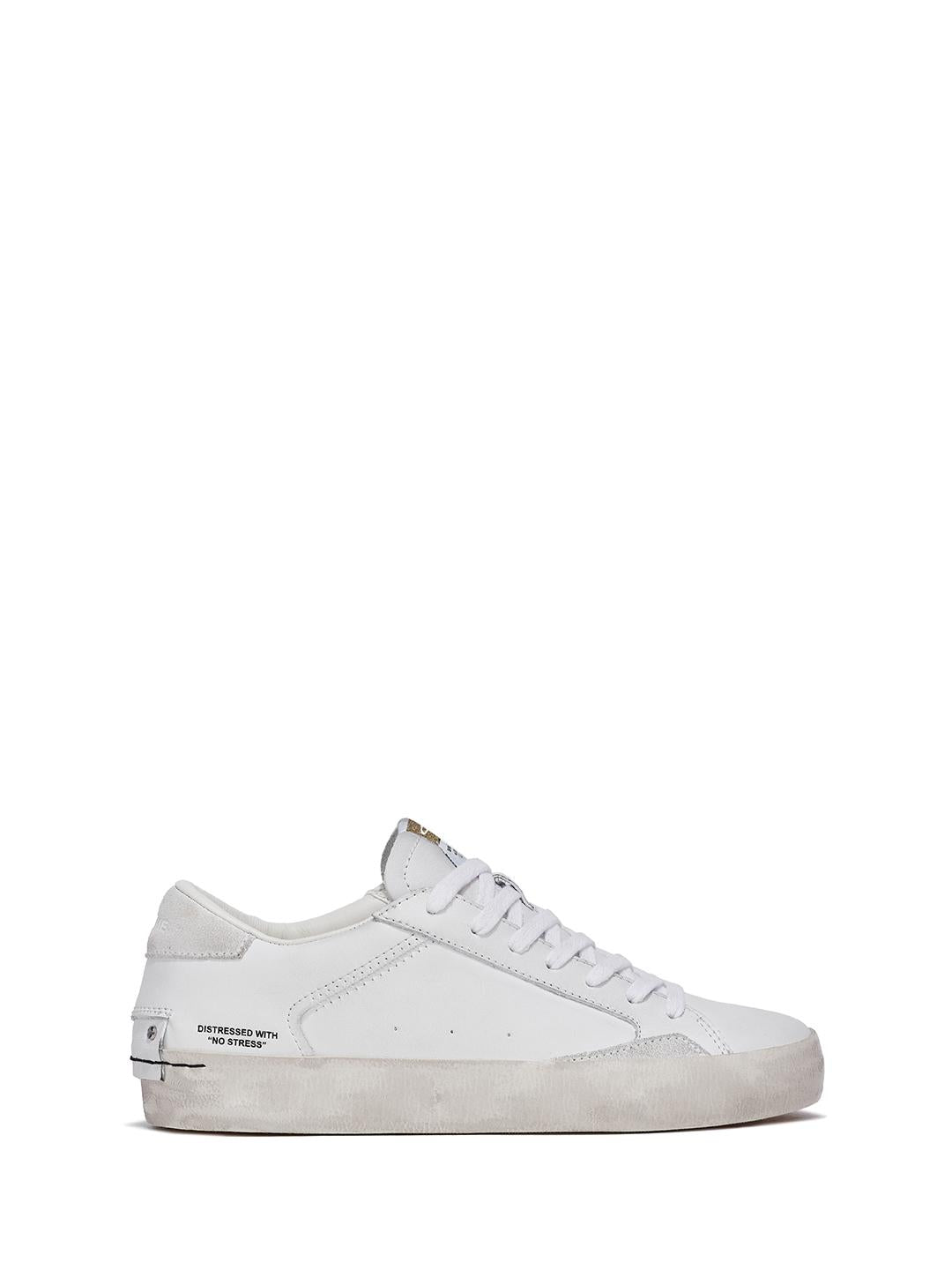 Crime Distressed sneakers bianco 26019 BIANCO CRIME 