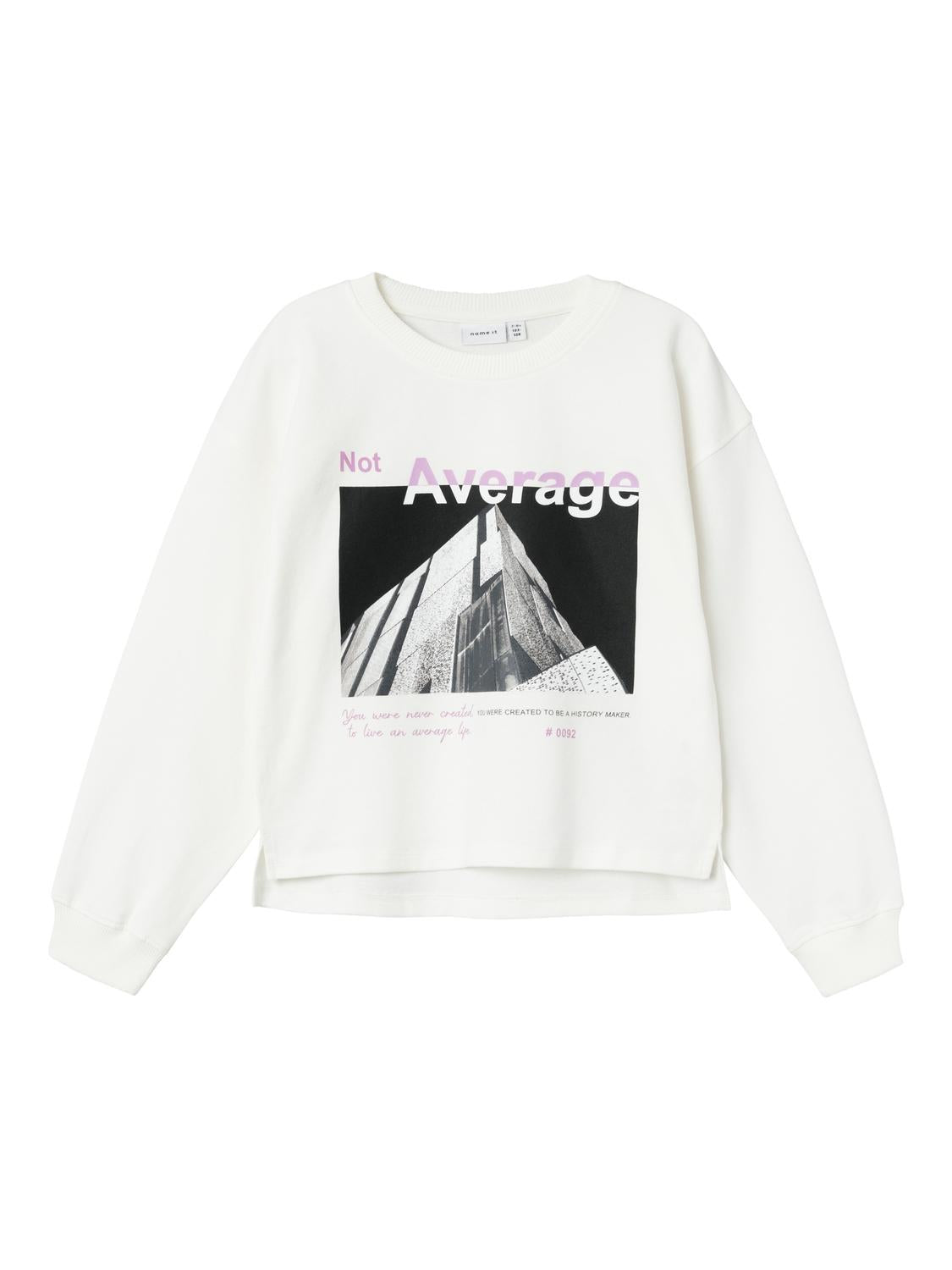 Name It felpa kids bianco crop 13231807 BIANCO NAME IT 