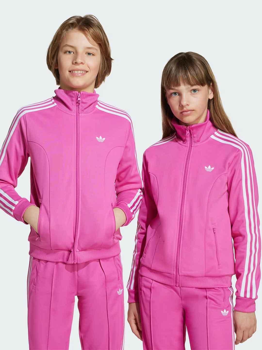 Adidas felpa kids fucsia con zip JW2847 FUCSIA ADIDAS 